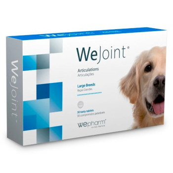 WeJoint Large Breeds L хондропротектор для підтримки здоров'я суглобів, хрящової тканини у собак великих порід, 30 таблеток