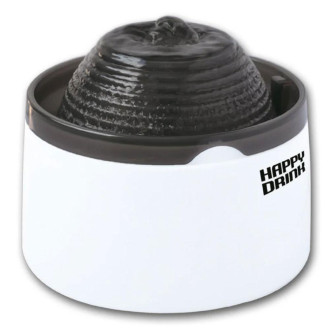 Фонтан для котів CROCI  чорний Happy Drink, з фільтром, 2 л. 37*18 см