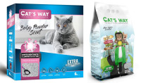 Cats Way бентонітовий наповнювач