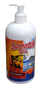 Олія лосося Salmon oil для собак і котів, 500 мл