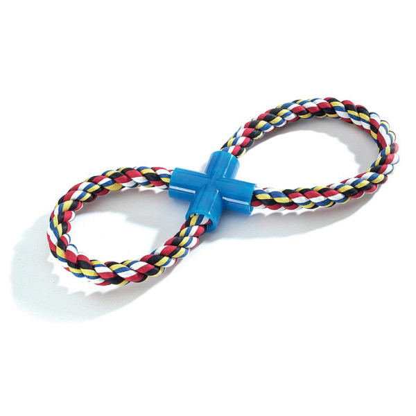 Іграшка для собак CAMON канат грейфер Косичка безмежність, 46 см, 200 гр.