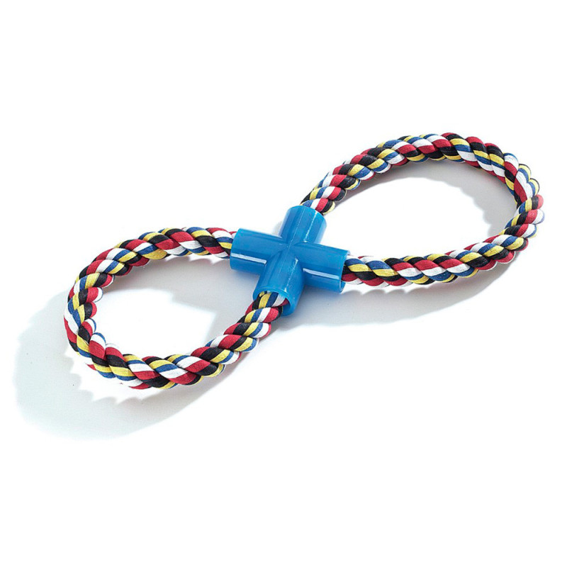 Іграшка для собак CAMON канат грейфер Косичка безмежність, 46 см, 200 гр.