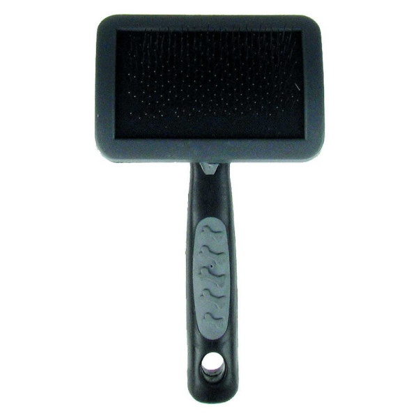 Пуходерка для собак TETRAPET Dog Salon, чорна, 8*14 см