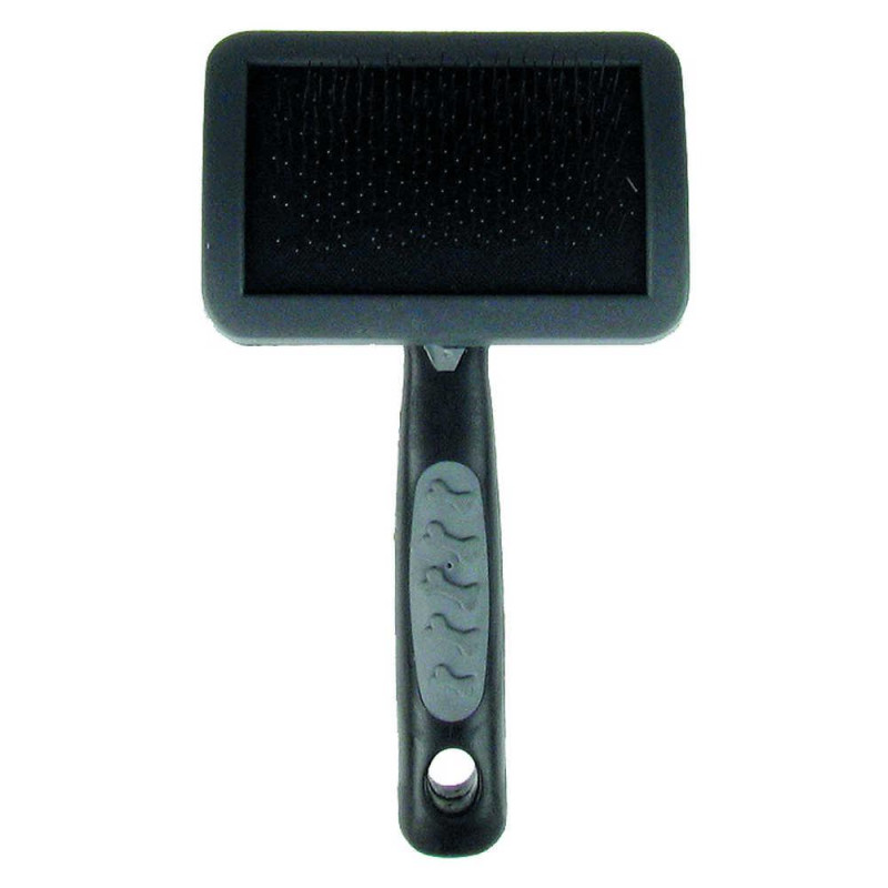 Пуходерка для собак TETRAPET Dog Salon, чорна, 8*14 см