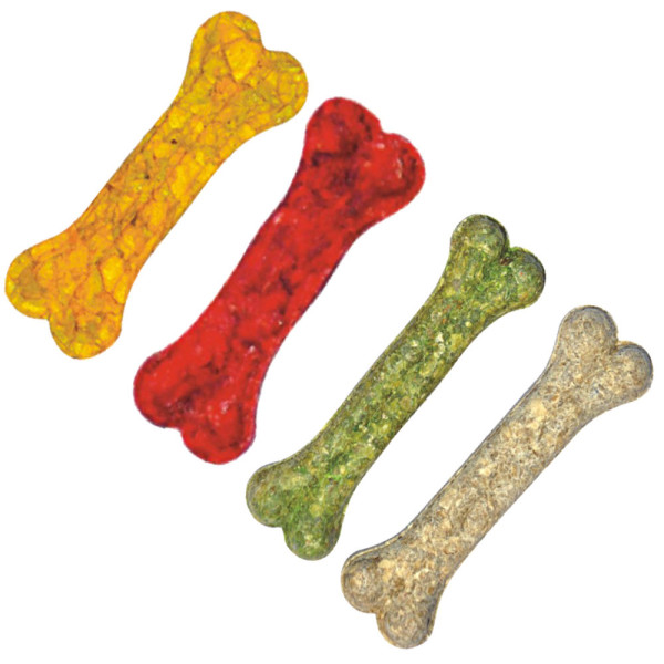 Кісточки "Селянські Смаколики" для собак,кольорові жувальні  9см
