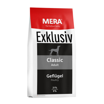 Мера Mera Exklusiv Classic Adult Dog сухий корм із м'ясом свійської птиці для дорослих собак, 15 кг (071655)