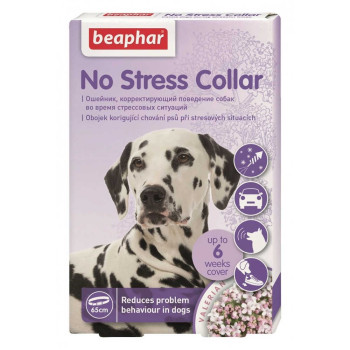 Нашийник антистрес Beaphar No Stress Collar Dog для зняття стресу і корекції поведінки у собак, 65 см (13229)