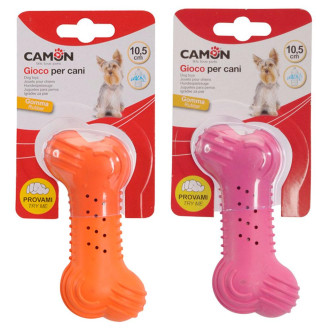 Іграшка для собак CAMON Crunchy Bone кісточка гумова, 14 см