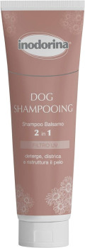 Шампунь-кондиціонер Inodorina Dog Shampooing, Shampoo Balsamo 2 in1 з екстрактом ромашки для собак, 250 мл (2400030001)