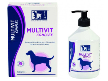 TRM Multivit Complex щоденний вітамінно-мінеральний комплекс для собак із 2-х місячного віку, 500 мл (MULT07)