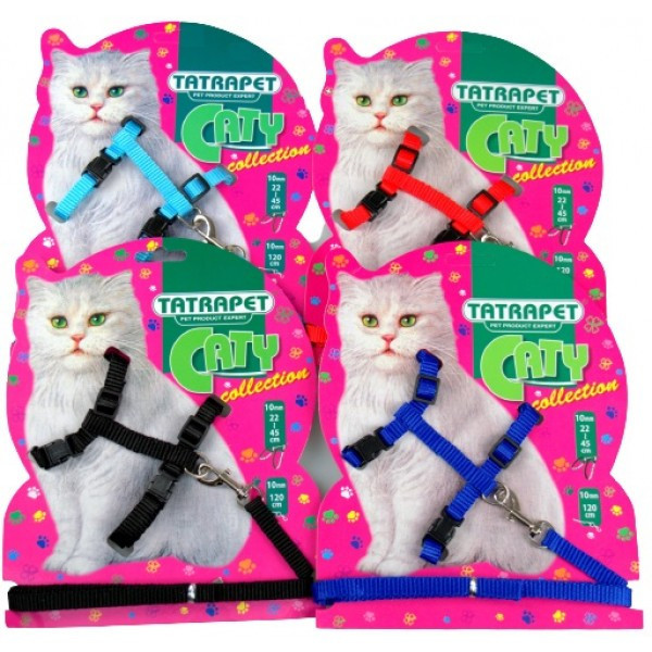 Набір для котів TETRAPET Caty, шлея +повідець