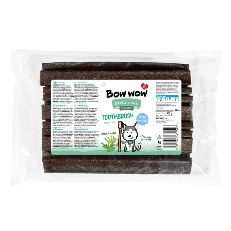 Ласощі  для собак "Bow wow" Dental зубні щітки, 21см