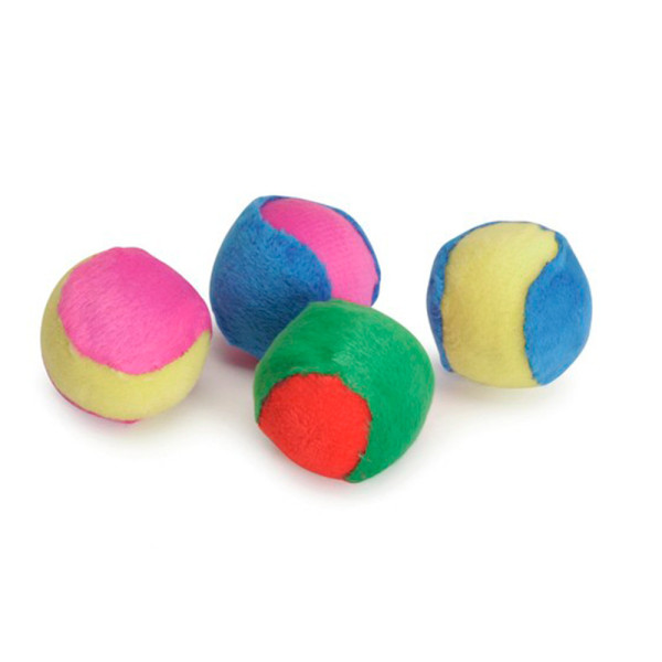 Іграшка для котів CAMON фентезі кульки з поліестеру та котячої м'яти, Ø 4 см