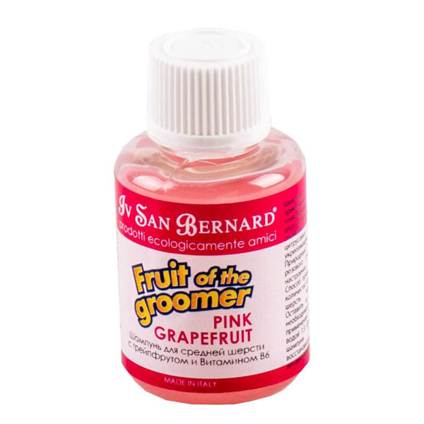 Шампунь Рожевий Грейпфрут Iv San Bernard Pink Grapefruit для вовни середньої довжини собак та котів, 30 мл Шампунь Рожевий Грейпфрут Iv San Bernard Pink Grapefruit для вовни середньої довжини собак та котів, 30 мл