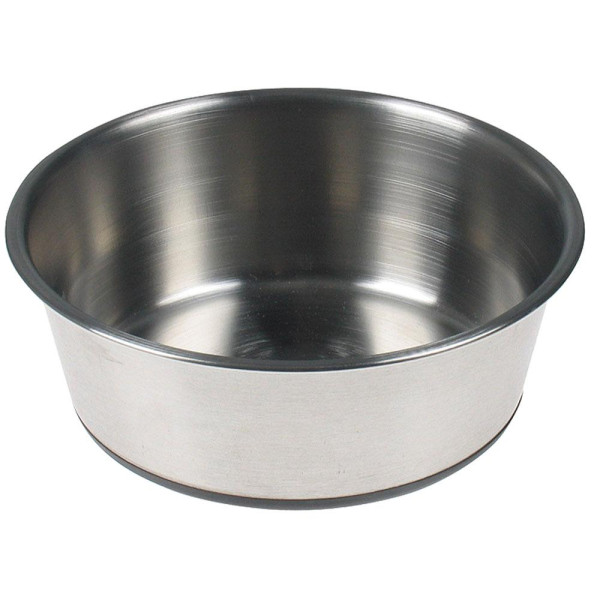 Миска TETRAPET з нержавіючої сталі з прогумованим дном, 0,55л /11 см