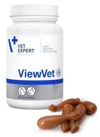 Вьювет Vetexpert Viewvet вітаміни для підтримки правильної роботи очей у собак і кішок, 45 капсул