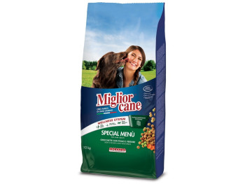 Морандо Morando MigliorCane Wellness System Special Menu сухий корм з куркою для підтримки травлення у дорослих собак, 10 кг