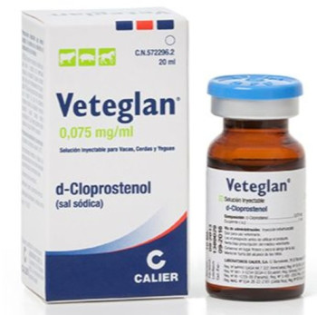 Ветеглан 0,075 мг/мл Veteglan для стимулювання та регуляції репродуктивної функції у самок ВРХ, свиней, коней, 20 мл