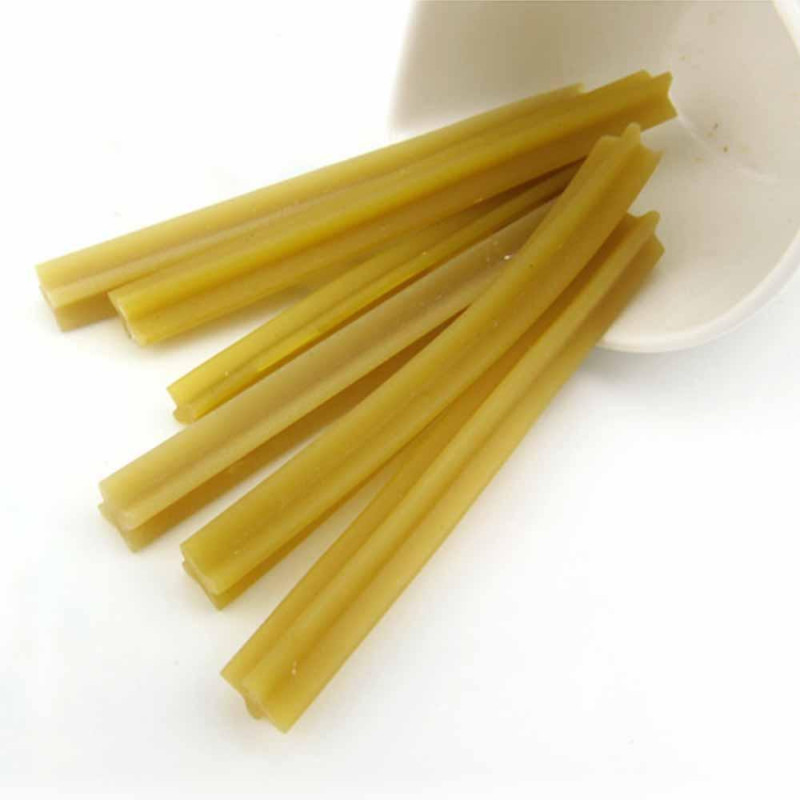 Ласощі "Селянські Смаколики" для собак,палички для догляду за зубами(гарбуз) , 12 см, 500г