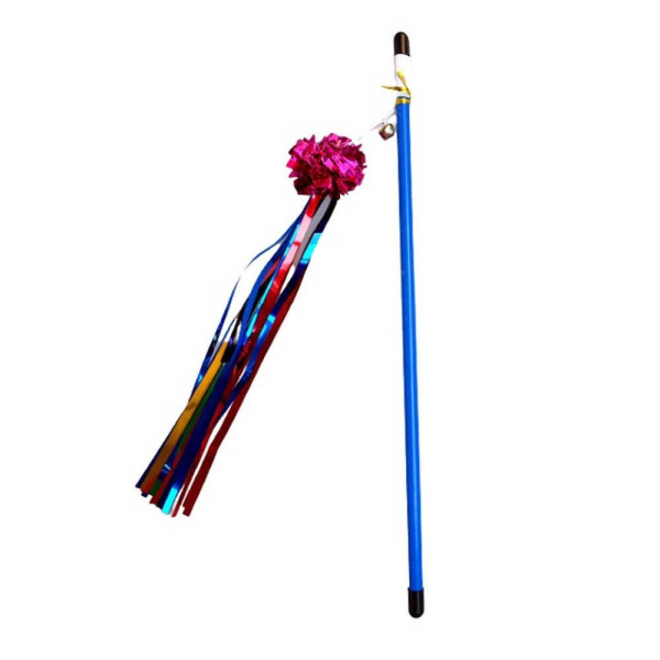 Іграшка для котів TETRAPET Caty funny дразнилка кулька з мішурою, 35см