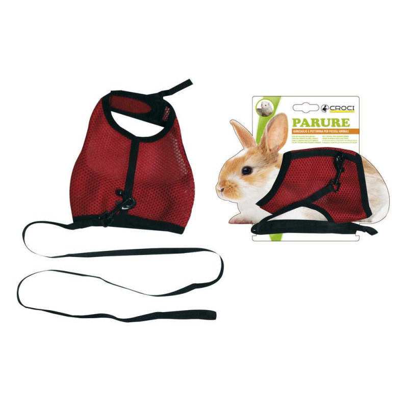 Шлея CROCI сітчаста для гризуна, M, 30,4-35,5 см