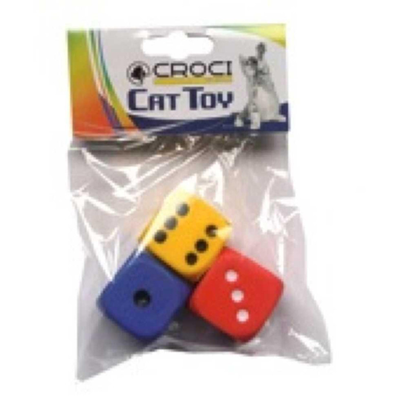 Іграшка для котів CROCI Гральний кубик, 3,5 см