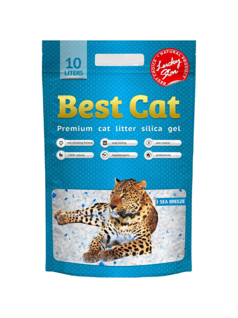 Силікагелевий наповнювач Best Cat Blue 10л/4
