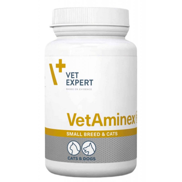 Ветамінекс Vetexpert VetAminex Small breed &amp; cats вітамінно-мінеральний препарат для собак дрібних порід та кішок, 60 капсул