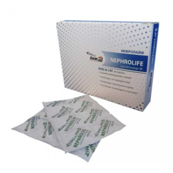 Нефролайф Nephrolife Animall для лікування нирок і сечовивідних шляхів у кішок і собак, 60 таблеток