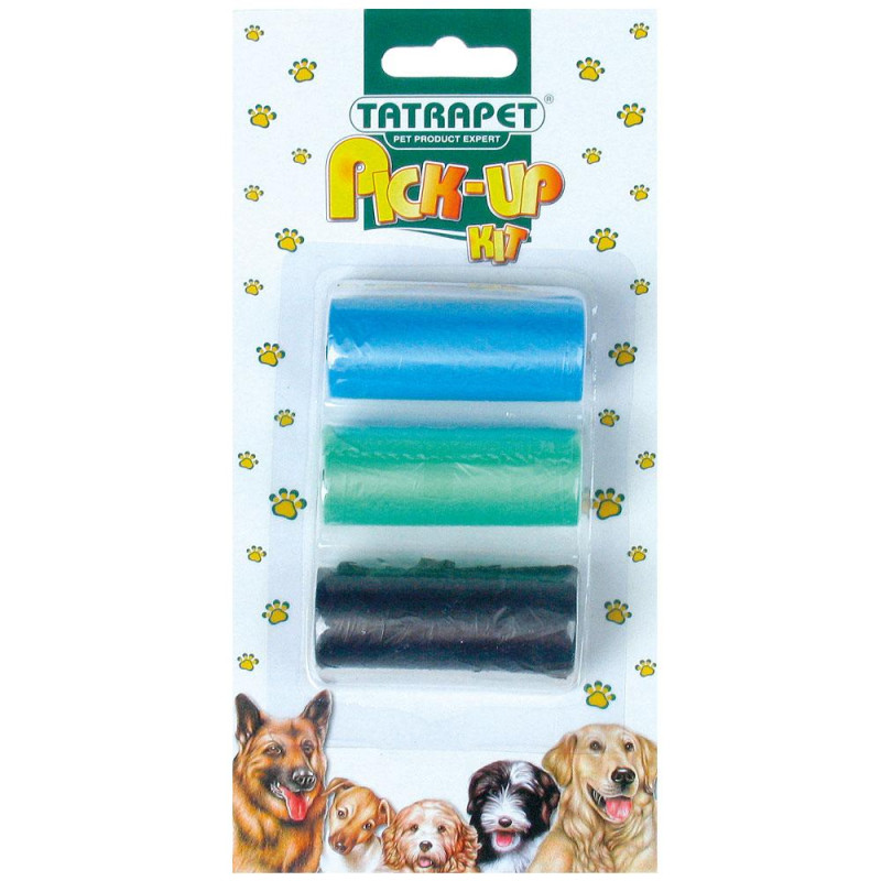 Пакети для фекалій TETRAPET, 15 пак