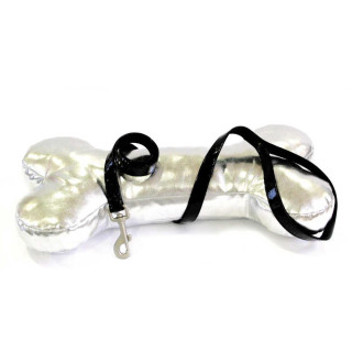 Повідець для собак CROCI GLOSSY, чорний, 120x1 см