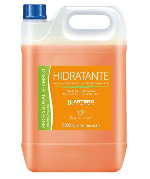 Артеро Гідранте Artero Hidratante зволожуючий шампунь для сухого і довгого хутра, 5 л (H625)