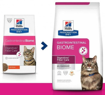 Хілс Hills PD Feline Gastrointestinal Biome сухий корм для кішок при захворюваннях ШКТ (дисбактеріоз), 3 кг (605851)