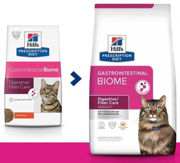 Хілс Hills PD Feline Gastrointestinal Biome сухий корм для кішок при захворюваннях ШКТ (дисбактеріоз), 1,5 кг (607650)