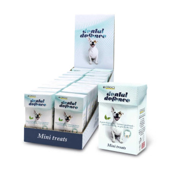 Ласощі для собак CAMON DENTAL DEFENCE TREAT, захист зубів, зелений чай, 35 гр