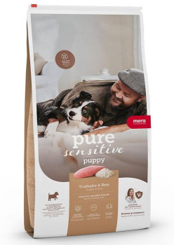 Мера Mera Pure Sensitive Puppy Truthahn &amp; Reis сухий корм з індичкою та рисом для цуценят з 2 місяців, 12,5 кг (056350)
