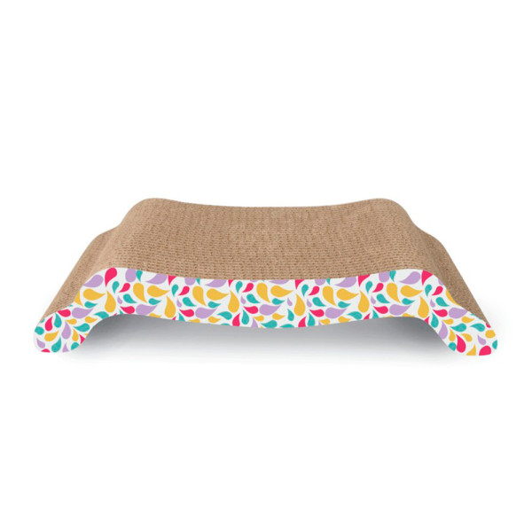 Інструмент для котів CAMON драпак Cardboard плоский, гофрований, 45,5x27x8,5 см