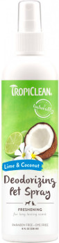 Спрей-дезодорант Тропіклін Лайм та Кокос TropiClean Deodorizing Spray Lime &amp; Coconut освіжаючий для котів та собак, 236 мл (869103)