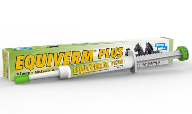 Еквіверм Плюс EQUIVERM PLUS пероральна паста від глистів для коней, 7 мл