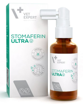 Стомаферин Ультра VetExpert Stomaferin Ultra гель для підтримки здоров'я ротової порожнини у котів та собак, 30 мл