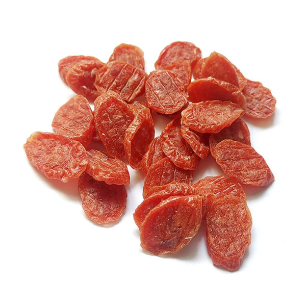 Ласощі "Селянські Смаколики" для собак,качина шинка , 3,5- 5х 2 см , 500г