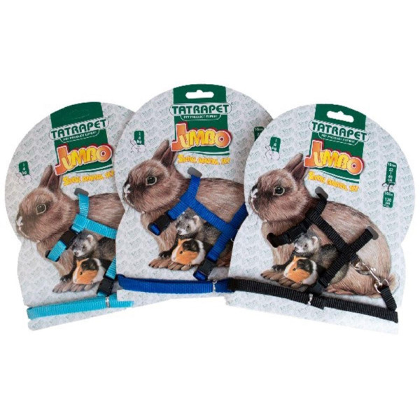 Поводок-шлея для гризунів TETRAPET Jumbo, 1*12-26 см