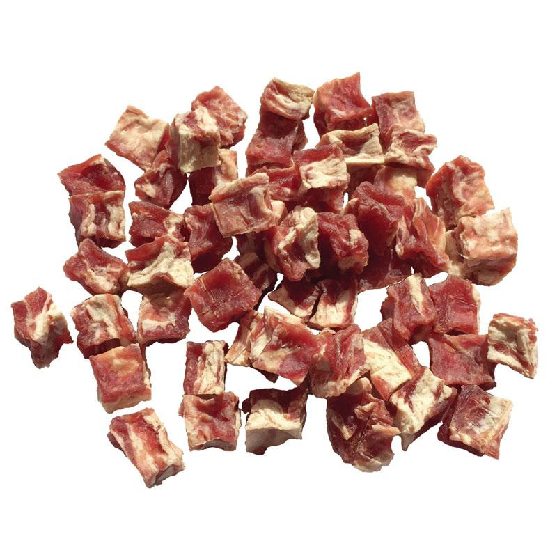 Мармурові кубики з качки та тріски, 65г, 150 шт/ящ