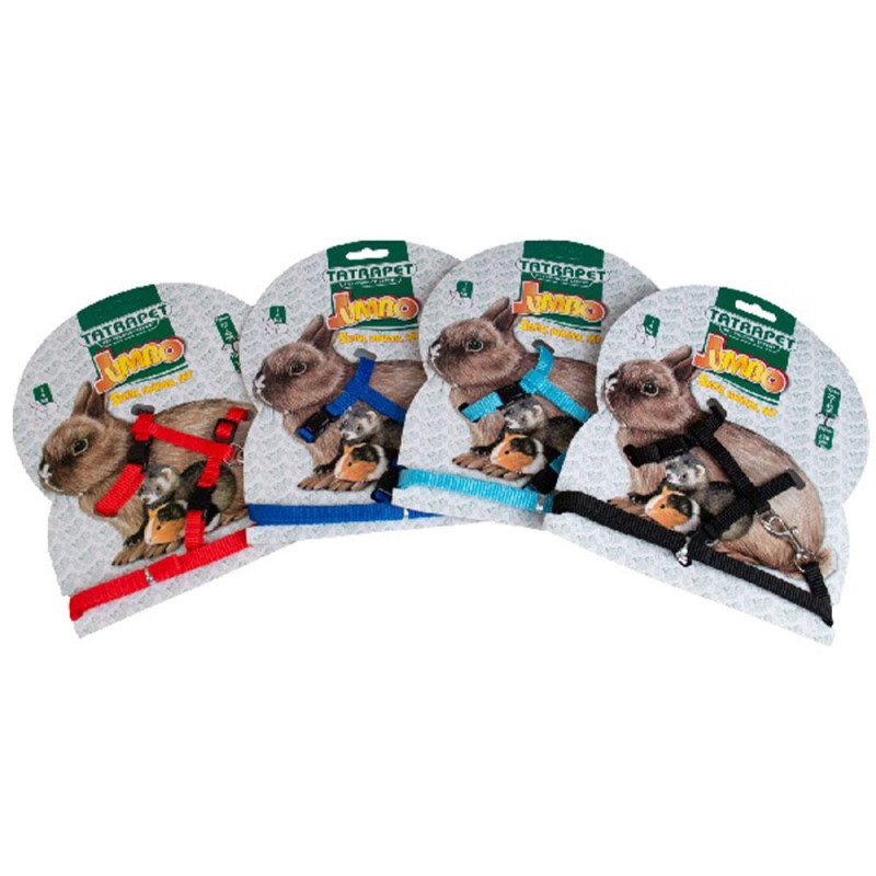 Поводок-шлея для гризунів TETRAPET Jumbo, 1*22-45 см