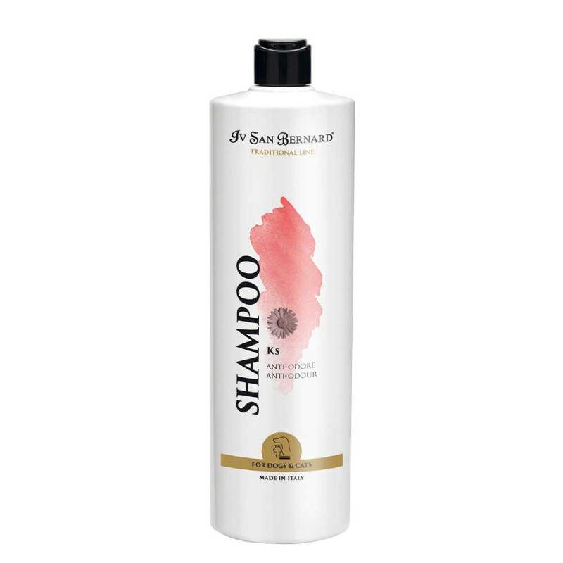 Шампунь Iv San Bernard Traditional Line KS Antismell Shampoo для усунення запахів у собак і котів, 1 л