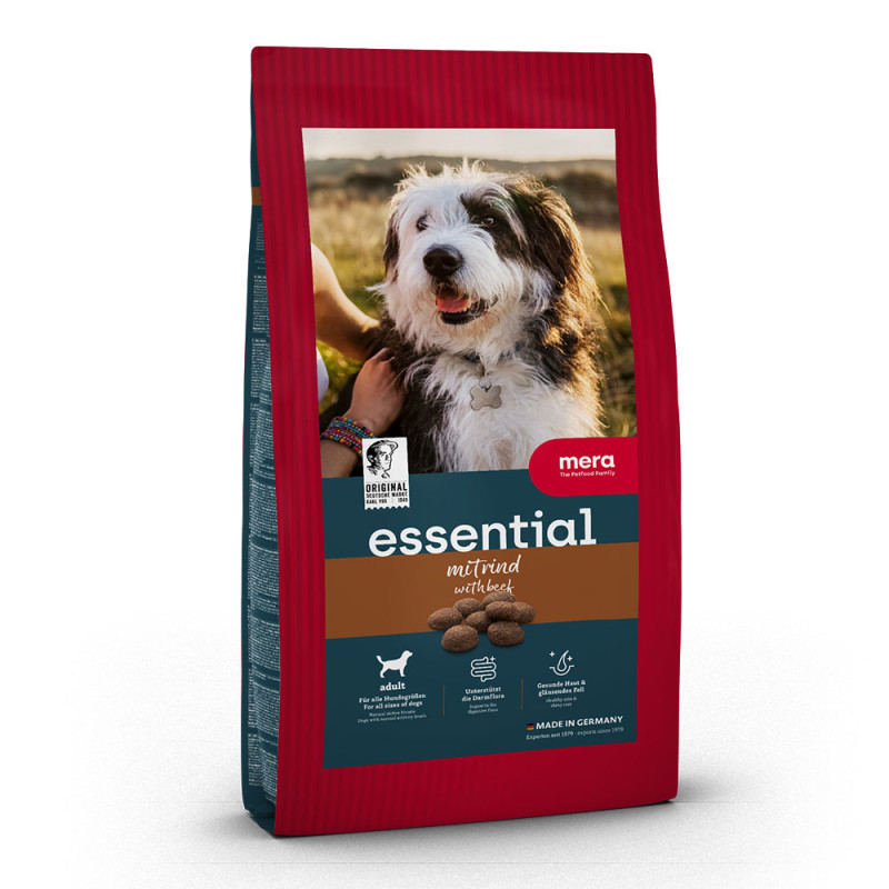 Мера Mera Essential Dog Adult mit Rind сухий корм із яловичиною для дорослих собак, 12,5 кг (062050)