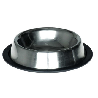 Миска TETRAPET з нержавіючої сталі на гумці, 0,17л /11 см