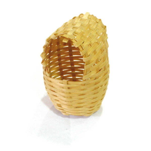 Гніздо для екзотичних птахів CROCI, бамбук, 8х9,5х12 см