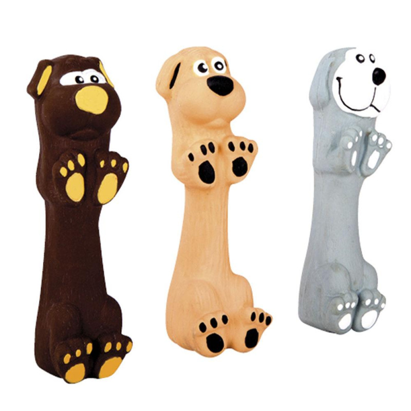 Іграшка для собак TETRAPET Toys Fun, латексні собачки, 13 см