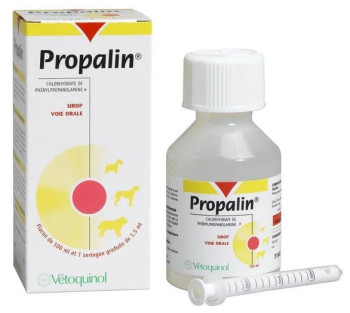 Пропалин Рropalin сироп для лечения недержания мочи у собак, 100 мл